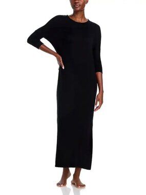Natori Ulla Brushed Knit Lounger Dress S